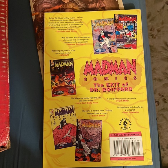 Madman Mike Allred’s the exit of dr boiffard. Like new sells fur 44.99 on Amazon - Picture 5 of 5